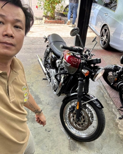 [T4/2025] Triumph Bonneville T120 2022 lướt nhất VN odo 125km