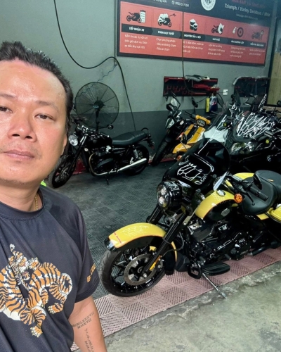 [T6/2026] Harley Road King 2023 đk 2024 full kịch đồ chơi odo lướt 2800miles