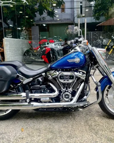 [T10/2026] Harley Softail Fat Boy 2022 phom mâm Lakester mới siêu lướt 2k miles