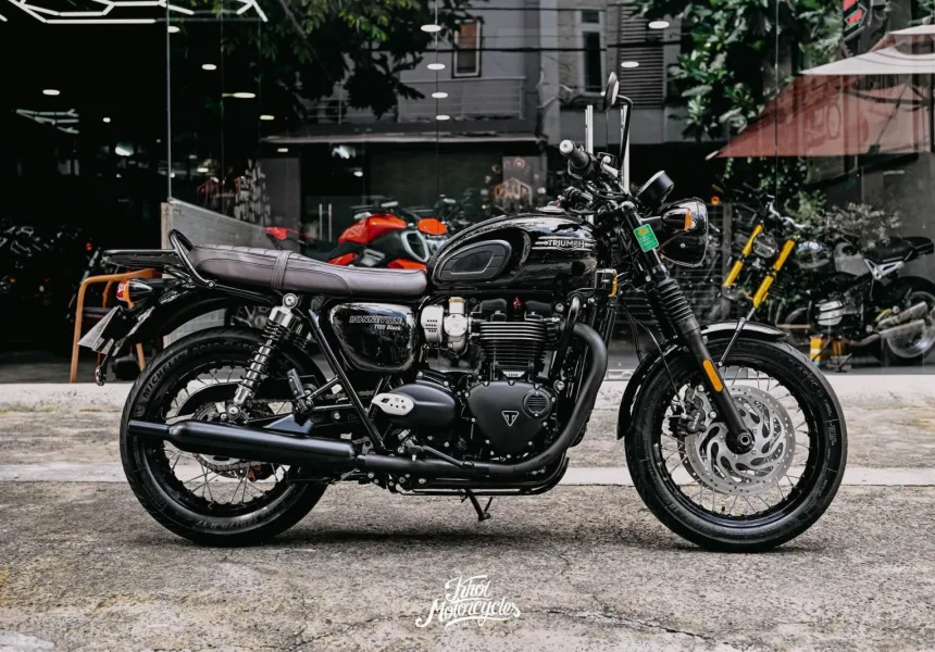 Triumph Bonneville T120 Black 2025 đk T1/2026 siêu lướt 500km