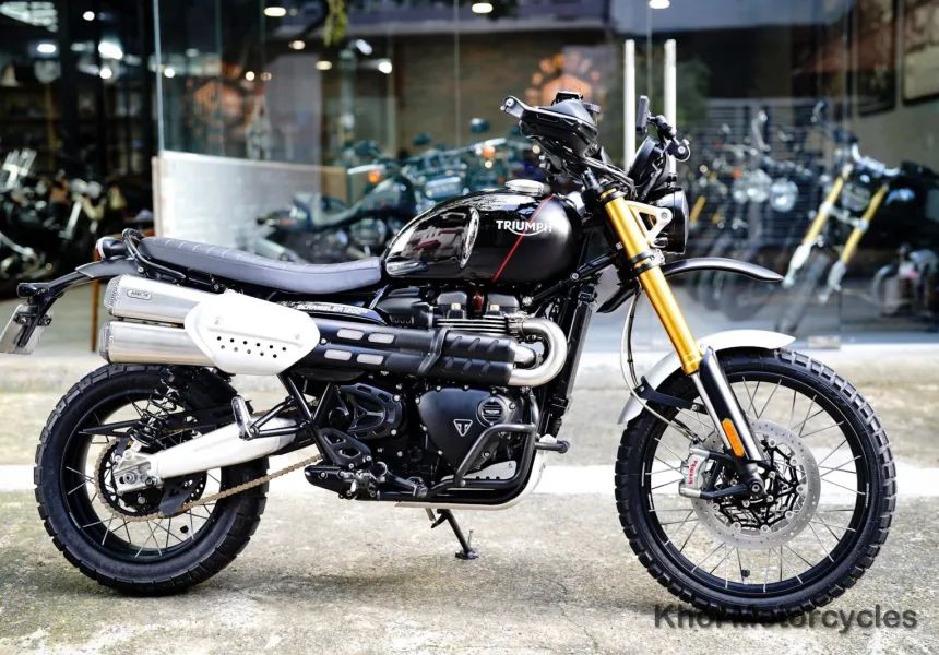 Triumph Scrambler 1200 XE 2022 Sapphire Black Odo 23k