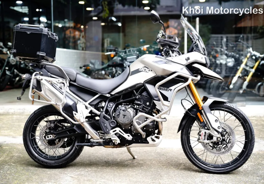 Triumph Tiger 900 Rally Pro 2023 màu Sandstorm Odo 12k km