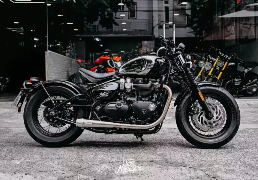 Triumph Bobber 1200 2023 bản Chrome limited odo siêu lướt 922km