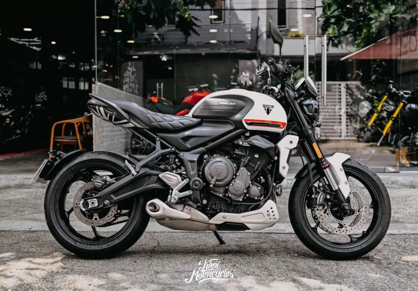 Triumph Trident 660cc 2021 odo 4k km