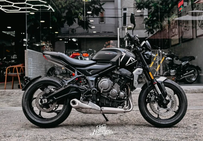 Triumph Trident 660cc 2022 odo 13k km