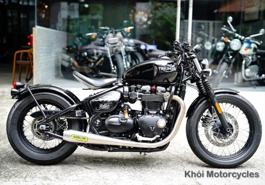 Triumph Bobber 1200cc 2017 odo 4900km