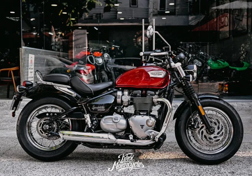 Triumph Speedmaster 1200cc 2023 màu Cordavan Red Odo 5k km