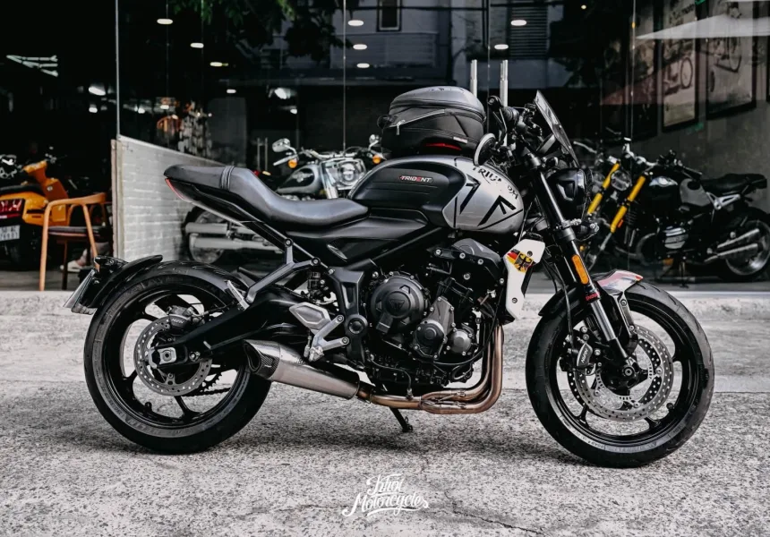 Triumph Trident 660cc 2022 odo 13k km