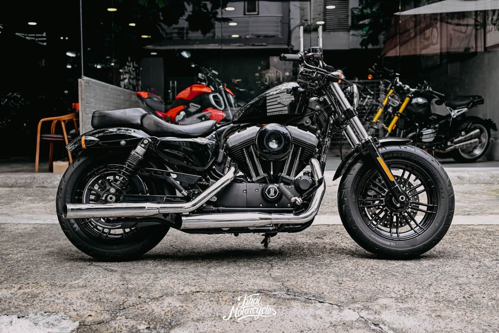 Harley Davidson 48 2017 xe Mỹ odo 9k miles