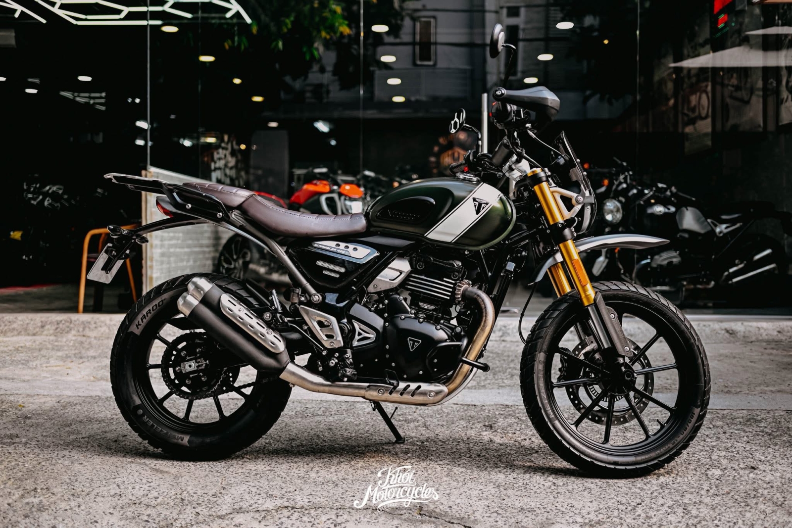 Triumph Scrambler 400X 2024 odo 4k km